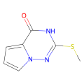2-(甲硫基)吡咯并[2,1-f] [1,2,4] 三嗪-4(1H)-酮
