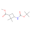 甲基顺式-3-(Boc-氨基)-2,2-二甲基环丁烷羧酸盐