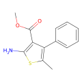 2-氨基-5-甲基-4-苯基-3-噻吩羧酸甲酯