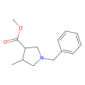 (3S,4S)-1-苄基-4-甲基吡咯烷-3-羧酸甲酯