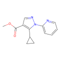5-环丙基-1-(吡啶-2-基)-1H-吡唑-4-羧酸甲酯