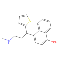 4-（3-甲基氨基-1-噻吩-2-基-丙基）-萘-1-醇
