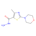 4-Methyl-2-(morpholin-4-yl)-1,3-thiazole-5-carbohydrazide
