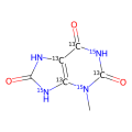 3-甲基尿酸-2,4,5,6-¹³C₄, 1,3,9-¹⁵N₃