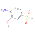 2-甲氧基-4-(甲基磺酰基)苯胺