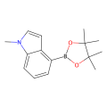 1-甲基-4-(4,4,5,5-四甲基-1,3,2-二氧硼杂环戊烷-2-基)-1H-吲哚