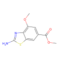 2-氨基-4-甲氧基苯并[d]噻唑-6-羧酸甲酯