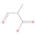 2-methyl-3-oxopropanoate