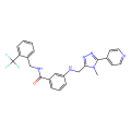 3-[(4-methyl-5-pyridin-4-yl-1,2,4-triazol-3-yl)methylamino]-N-[[2-(trifluoromethyl)phenyl]methyl]benzamide