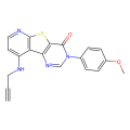 5-(4-methoxyphenyl)-13-[(prop-2-yn-1-yl)amino]-8-thia-3,5,10-triazatricyclo[7.4.0.0^{2,7}]trideca-1(13),2(7),3,9,11-pentaen-6-one