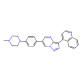 4-[6-[4-(4-methylpiperazin-1-yl)phenyl]pyrazolo[1,5-a]pyrimidin-3-yl]quinoline