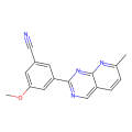 3-methoxy-5-(7-methylpyrido[2,3-d]pyrimidin-2-yl)benzonitrile
