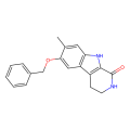 7-methyl-6-(phenylmethoxy)-2,3,4,9-tetrahydropyrido[3,4-b]indol-1-one