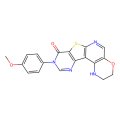 14-(4-methoxyphenyl)-6-oxa-11-thia-3,9,14,16-tetraazatetracyclo[8.7.0.0^{2,7}.0^{12,17}]heptadeca-1,7,9,12(17),15-pentaen-13-one