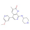 5-(5-methoxypyridin-3-yl)-3-methyl-8-[(piperidin-4-yl)amino]-1,2-dihydro-1,7-naphthyridin-2-one