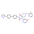 8-[(3-methylpyridin-2-yl)methyl]-1-(4-oxo-1H-pyrimidin-6-yl)-3-[4-[4-(1H-pyrazol-5-yl)phenyl]phenyl]-1,3,8-triazaspiro[4.5]decane-2,4-dione