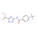 methyl 5-[(4-tert-butylbenzoyl)amino]-2H-1,2,4-triazole-3-carboxylate