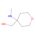 [4-(methylamino)oxan-4-yl]methanol