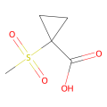 1-methanesulfonylcyclopropane-1-carboxylic acid