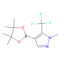 1-methyl-4-(tetramethyl-1,3,2-dioxaborolan-2-yl)-5-(trifluoromethyl)-1H-pyrazole