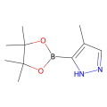4-methyl-3-(tetramethyl-1,3,2-dioxaborolan-2-yl)-1H-pyrazole