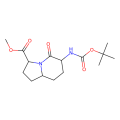 methyl (3S,6S,8aS)-6-(tert-butoxycarbonylamino)-5-oxo-2,3,6,7,8,8a-hexahydro-1H-indolizine-3-carboxylate