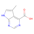 5-methyl-7H-pyrrolo[2,3-d]pyrimidine-4-carboxylic acid