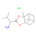 (1R)-2-methyl-1-[(1S,2S,6R,8S)-2,9,9-trimethyl-3,5-dioxa-4-boratricyclo[6.1.1.0²,⁶]decan-4-yl]propan-1-amine hydrochloride