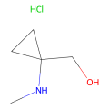 [1-(methylamino)cyclopropyl]methanol;hydrochloride