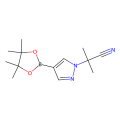 2-methyl-2-[4-(4,4,5,5-tetramethyl-1,3,2-dioxaborolan-2-yl)pyrazol-1-yl]propanenitrile
