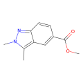 methyl 2,3-dimethyl-2H-indazole-5-carboxylate