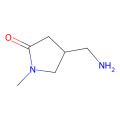 (4R)-4-(aminomethyl)-1-methylpyrrolidin-2-one