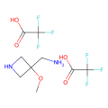 (3-methoxyazetidin-3-yl)methanamine; bis(trifluoroacetic acid)