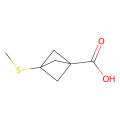 3-methylsulfanylbicyclo[1.1.1]pentane-1-carboxylic acid