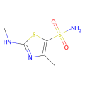 4-methyl-2-(methylamino)-1,3-thiazole-5-sulfonamide
