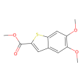 methyl 5,6-dimethoxybenzothiophene-2-carboxylate