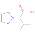 (2S)-3-methyl-2-(pyrrolidin-1-yl)butanoic acid