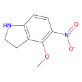4-methoxy-5-nitro-indoline