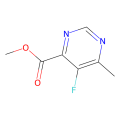 methyl 5-fluoro-6-methyl-pyrimidine-4-carboxylate