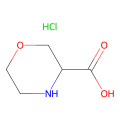 (3R)-morpholine-3-carboxylic acid hydrochloride