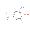 methyl 3-amino-5-chloro-4-hydroxy-benzoate