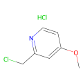 2-(chloromethyl)-4-methoxypyridine hydrochloride
