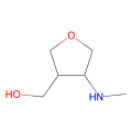 [4-(methylamino)tetrahydrofuran-3-yl]methanol