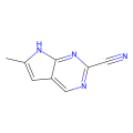 6-methyl-7H-pyrrolo[2,3-d]pyrimidine-2-carbonitrile