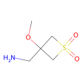 (3-methoxy-1,1-dioxo-thietan-3-yl)methanamine