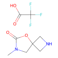 7-methyl-5-oxa-2,7-diazaspiro[3.4]octan-6-one;2,2,2-trifluoroacetic acid