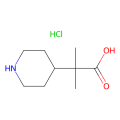2-methyl-2-(4-piperidyl)propanoic acid;hydrochloride