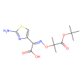 (2Z)-2-(2-amino-1,3-thiazol-4-yl)-2-({[1-(tert-butoxy)-2-methyl-1-oxopropan-2-yl]oxy}imino)acetic acid
