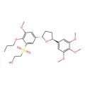 2-(3-Methoxy-4-propoxy-5-(ethanolsulphonyl)phenyl)-5-(3,4,5-trimethoxyphenyl)tetrahydrofuran