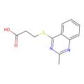 3-(2-Methylquinazolin-4-yl)sulfanylpropanoic acid